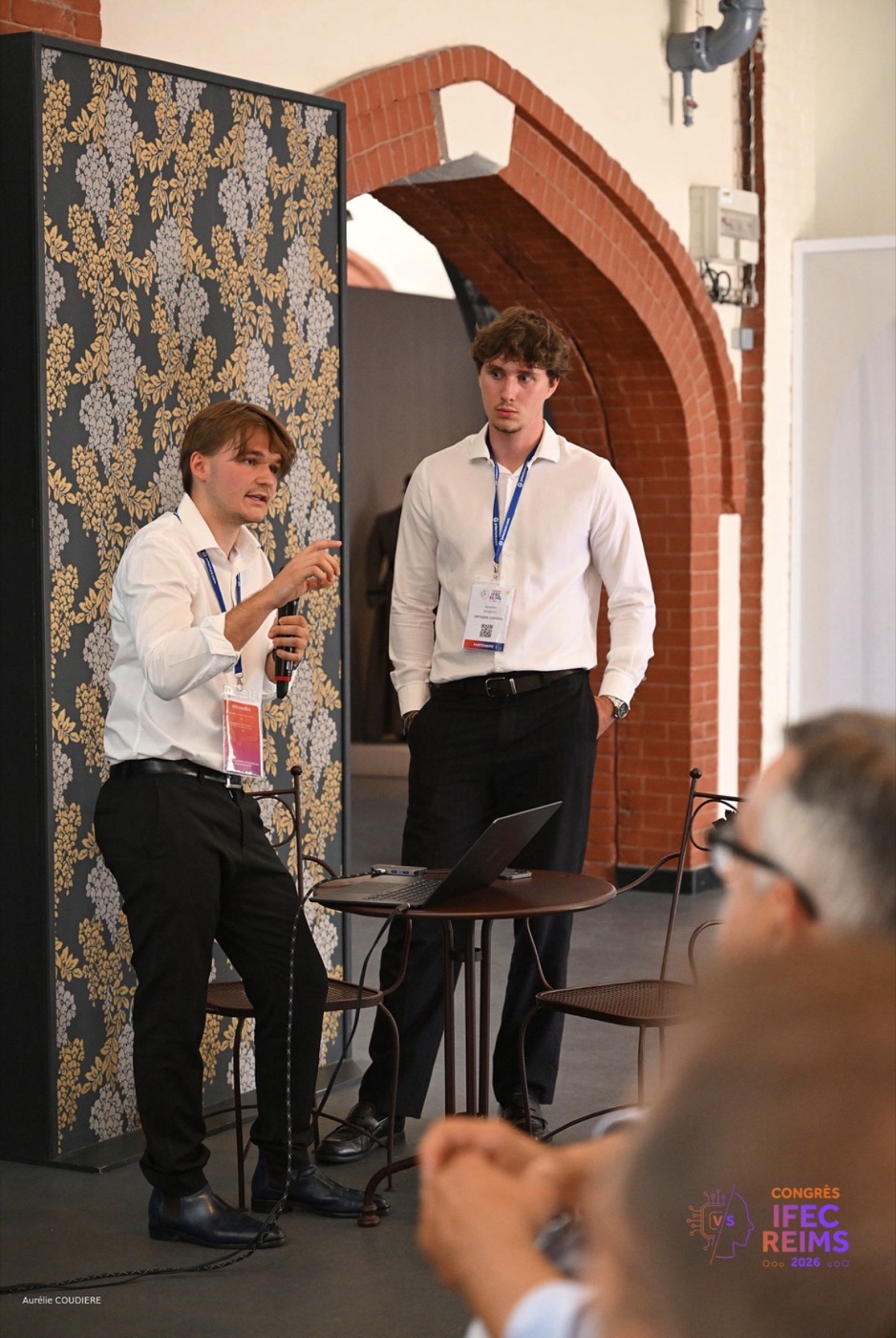 Alexandre Brubach et Raphael Detroye au Congrès IFEC Reims